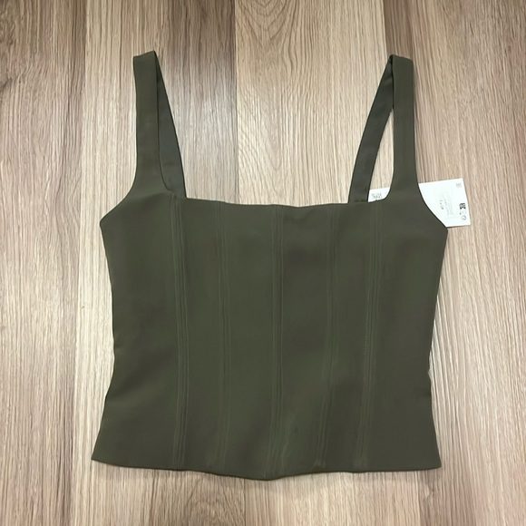 Zara Tops - Zara Green Corset